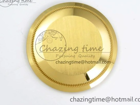 MiroTime 0324 Day Date 36 YG RAF Best Edition Brown Wave Dial on YG Bracelet A Effortless 1383